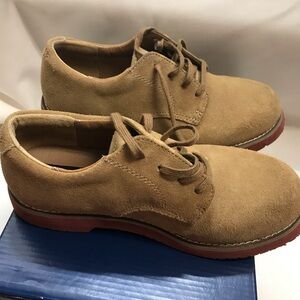 Sperry Tevin Dirty Buck Suede lace up boys shoe 2W NIB